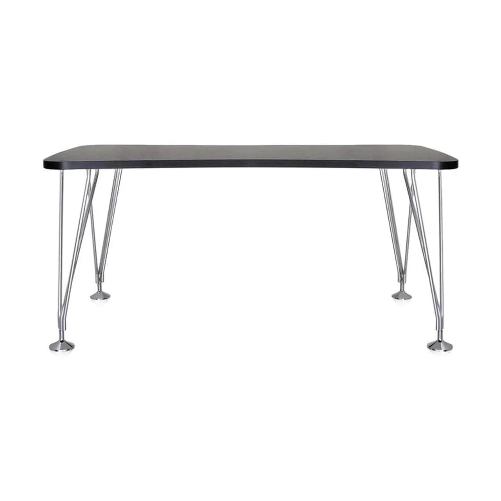 [product_category]-Kartell Max Desk 160x80 Cm, Slate/Chrome-Kartell-8058967045093-045162A-KAR-1