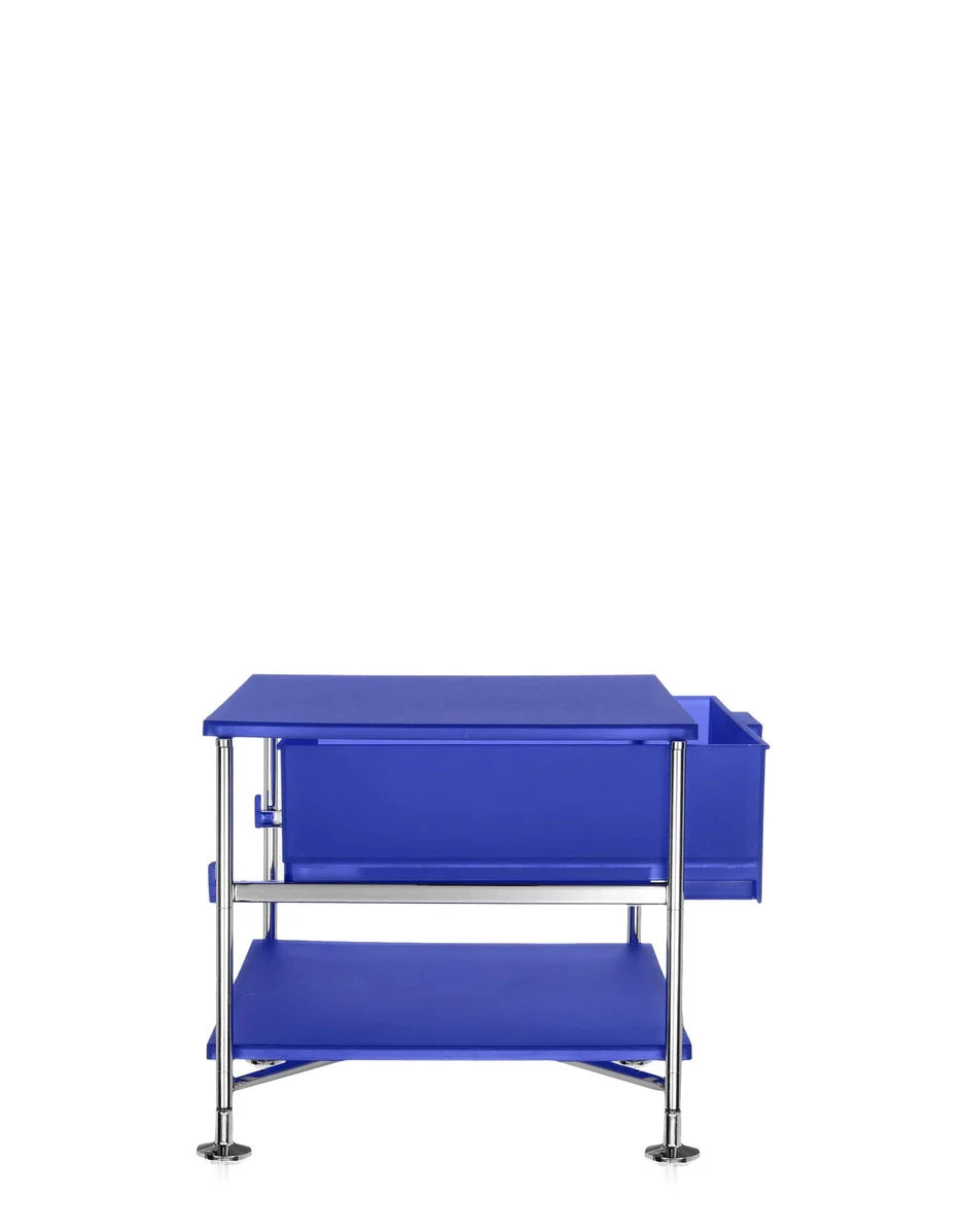 [product_category]-Kartell Mobil 1 Drawer With Feet, Cobalt Blue-Kartell-8058967026283-02001L2-KAR-2
