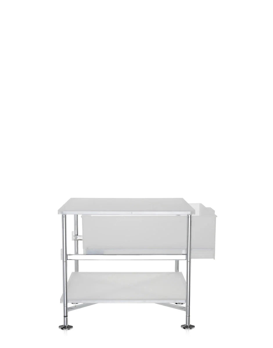 [product_category]-Kartell Mobil 1 Drawer With Feet, Ice-Kartell-8058967026276-02001L1-KAR-2