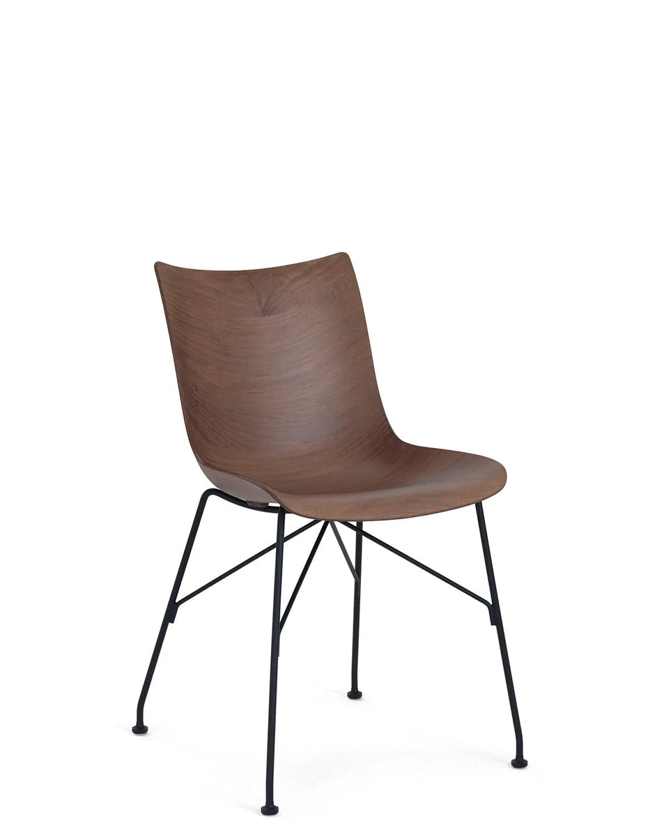 [product_category]-Kartell P/Wood Chair Slatted Ash, Dark Wood/Black-Kartell-8058967294897-04912SN-KAR-2