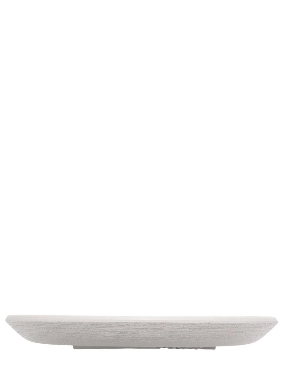 [product_category]-Kartell Trama Set Of 4 Dinner Plates, Light Grey-Kartell-8058967255355-01516GC-KAR-2
