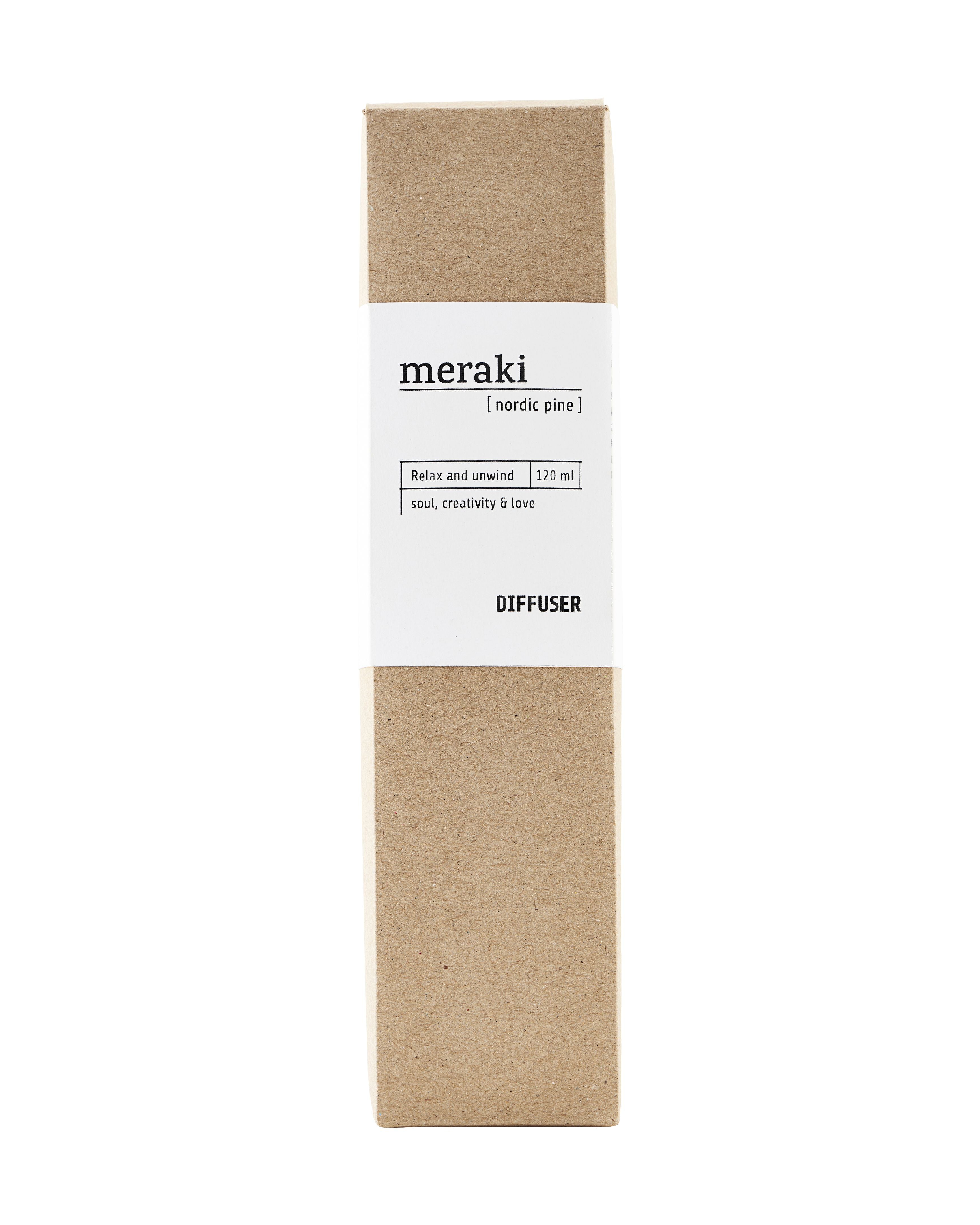 [product_category]-Meraki Fragrance Diffuser With 7 Sticks, Nordic Pine-Meraki-5707644481459-309860020-MER-2