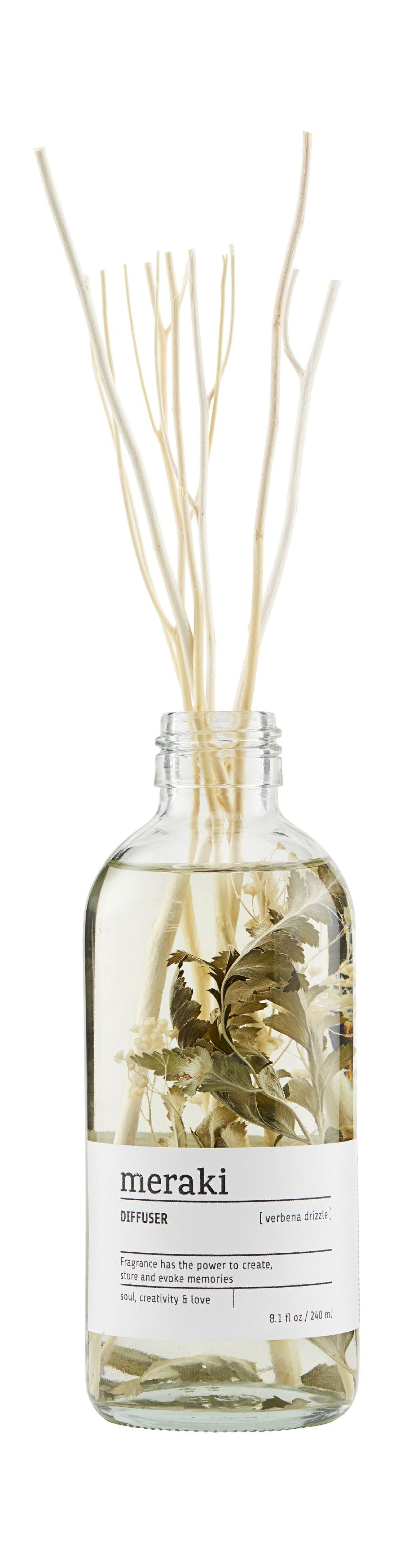 [product_category]-Meraki Fragrance Diffuser With 7 Sticks, Verbena Drizzle-Meraki-5707644697843-309860030-MER-1