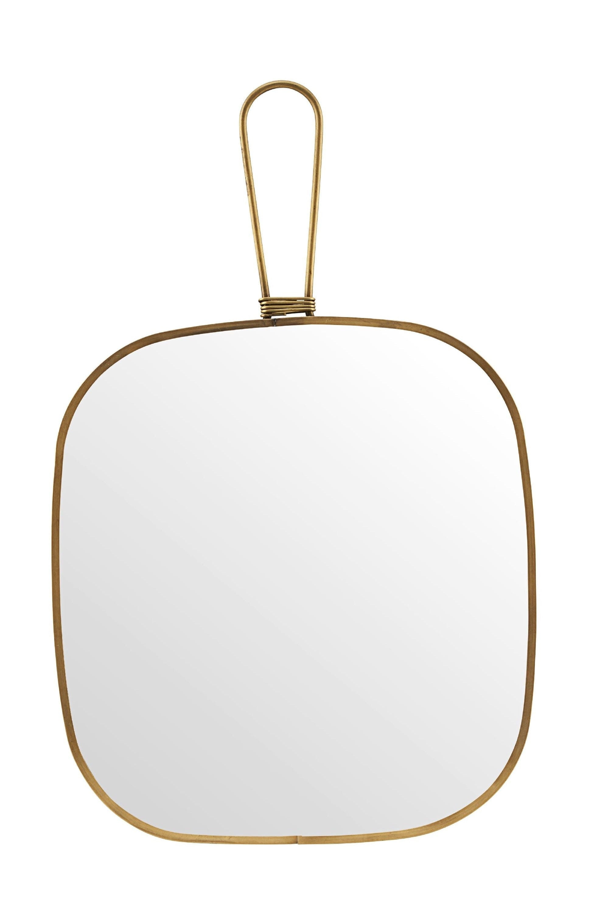 [product_category]-Meraki Mirror With Frame 20x22 Cm, Antique Brass-Meraki-5707644629035-303990003-MER-1