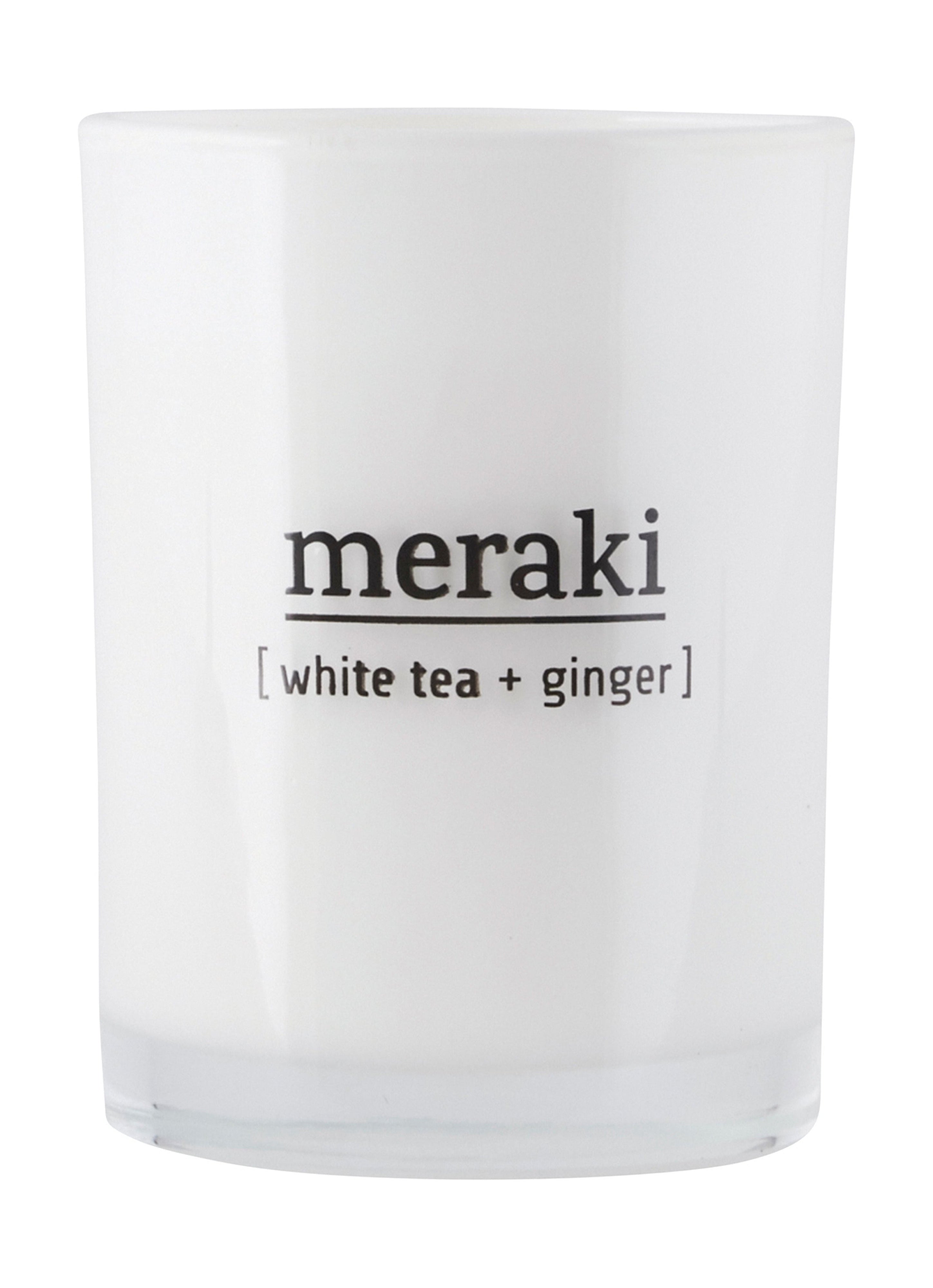 [product_category]-Meraki Scented Candle H10.5 Cm, White Tea & Ginger-Meraki-5707644420885-308150012-MER-1