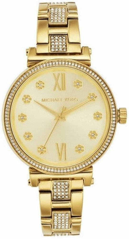 [product_category]-Michael Kors MK3881 watch woman quartz-Michael Kors-Gold-MK3881-1