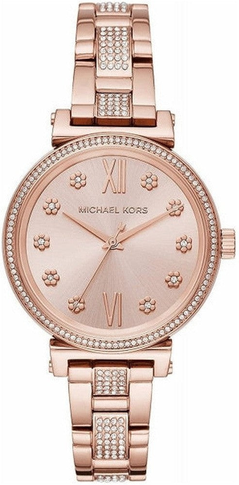 [product_category]-Michael Kors MK3882 watch woman quartz-Michael Kors-Rose Gold-MK3882-1