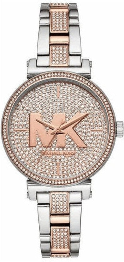 [product_category]-Michael Kors MK4446 watch woman quartz-Michael Kors-Silver-MK4446-1