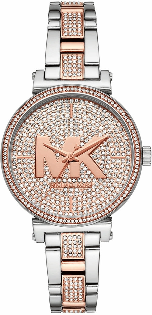 [product_category]-Michael Kors MK4446 watch woman quartz-Michael Kors-Silver-MK4446-2