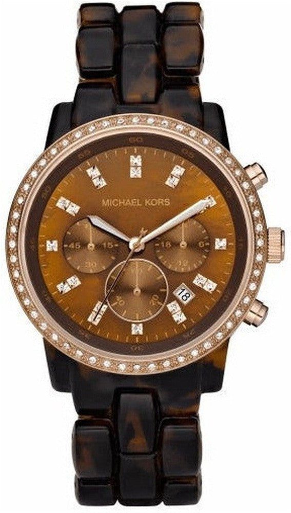 [product_category]-Michael Kors MK5366 watch woman quartz-Michael Kors-Brown-MK5366-1