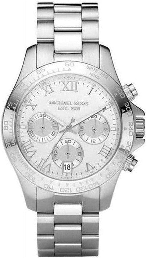 [product_category]-Michael Kors MK5454 watch woman quartz-Michael Kors-Silver-MK5454-1