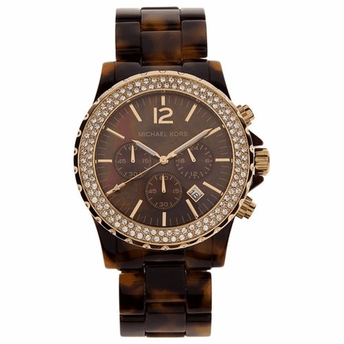 [product_category]-Michael Kors MK5557 watch woman quartz-Michael Kors-Brown-MK5557-2