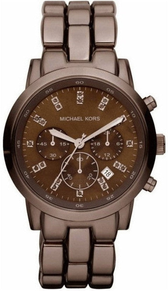 [product_category]-Michael Kors MK5607 watch woman quartz-Michael Kors-Brown-MK5607-1