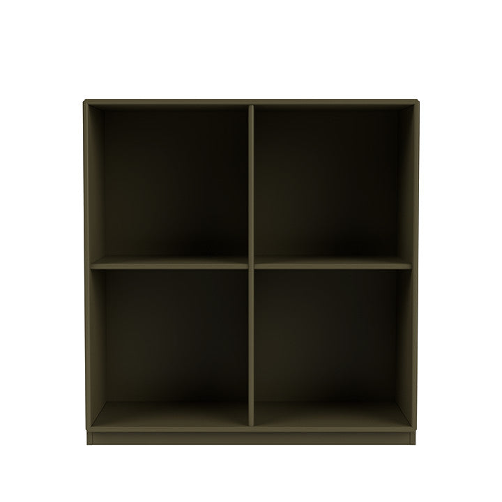 [product_category]-Montana Show Bookcase With 3 Cm Plinth, Oregano Green-Montana Furniture-5714322955188-0000SHOW-139-06-MON-2