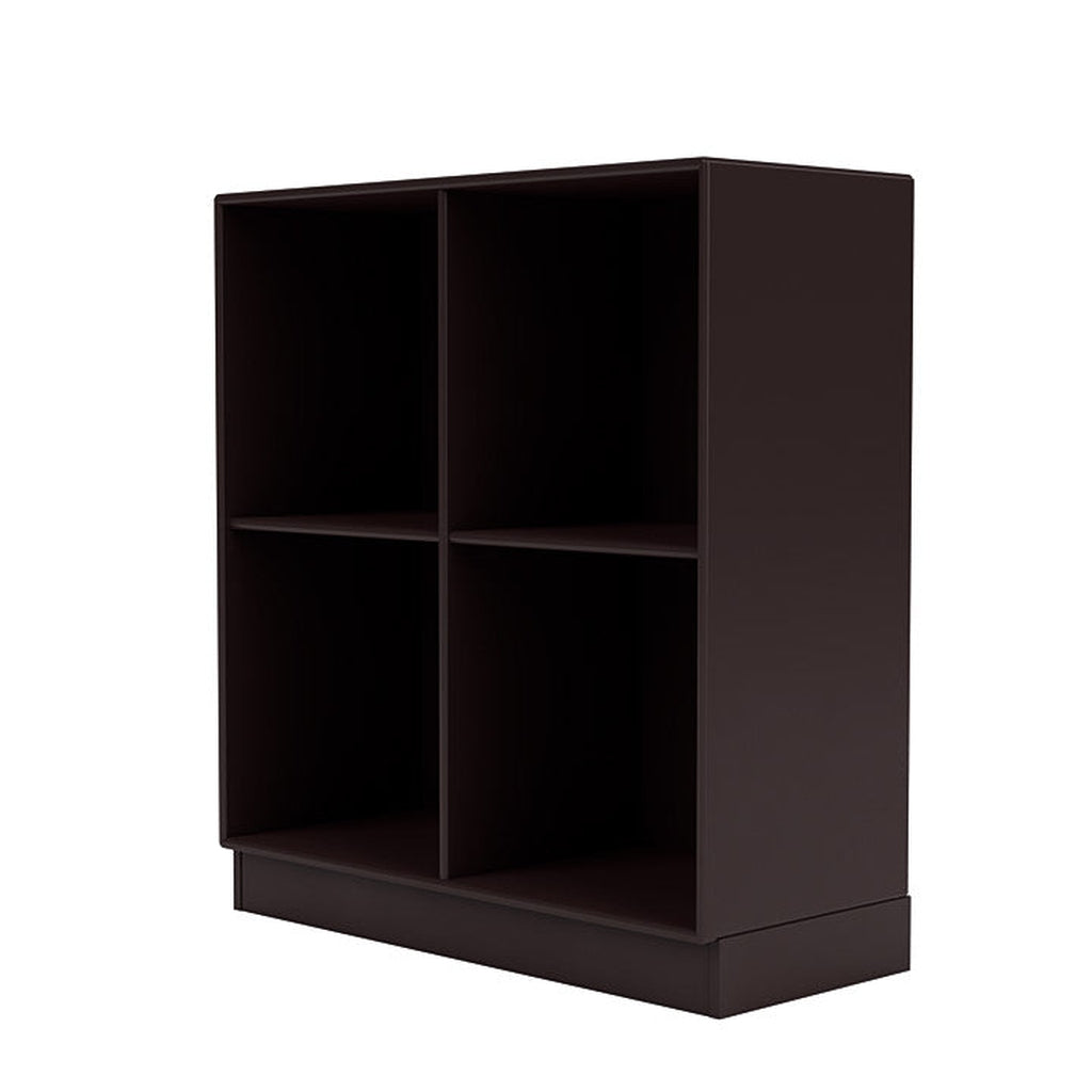 [product_category]-Montana Show Bookcase With 7 Cm Plinth, Balsamic Brown-Montana Furniture-5715288031442-0000SHOW-160-07-MON-1