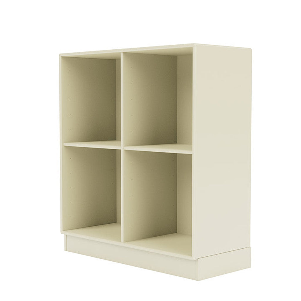 [product_category]-Montana Show Bookcase With 7 Cm Plinth, Vanilla White-Montana Furniture-5715288030896-0000SHOW-150-07-MON-1