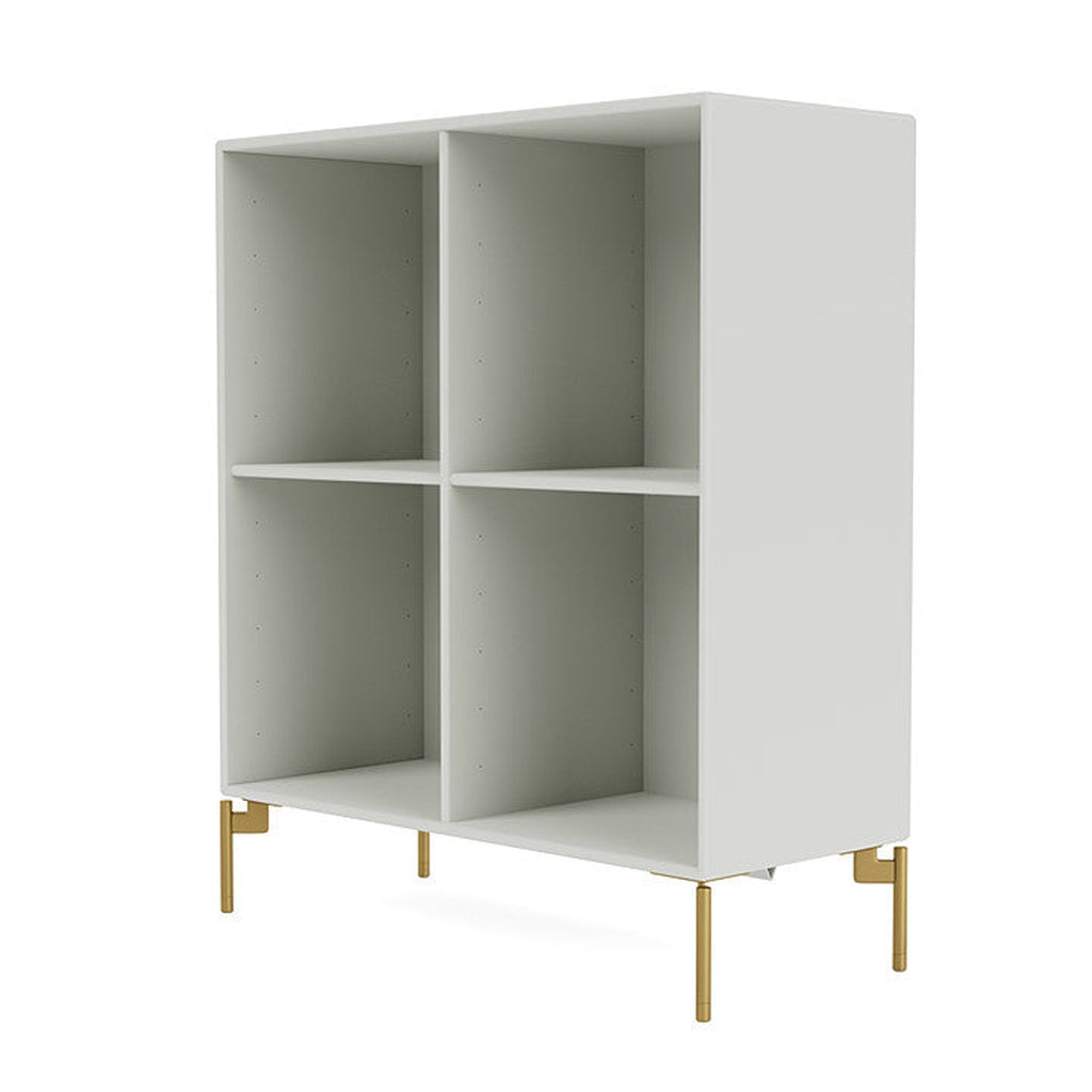 [product_category]-Montana Show Bookcase With Legs, Nordic/Brass-Montana Furniture-5714322994378-0000SHOW-09-09-MON-1