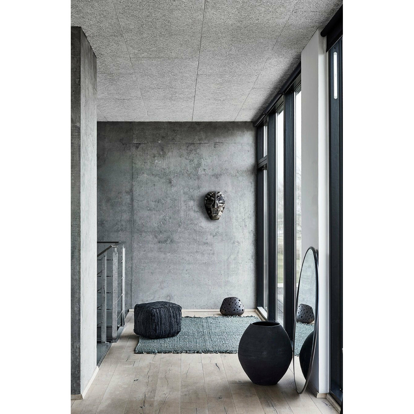 [product_category]-Muubs Copenhagen Mirror Round Black, 110cm-Muubs-5711973609729-9010000001-MUU-2
