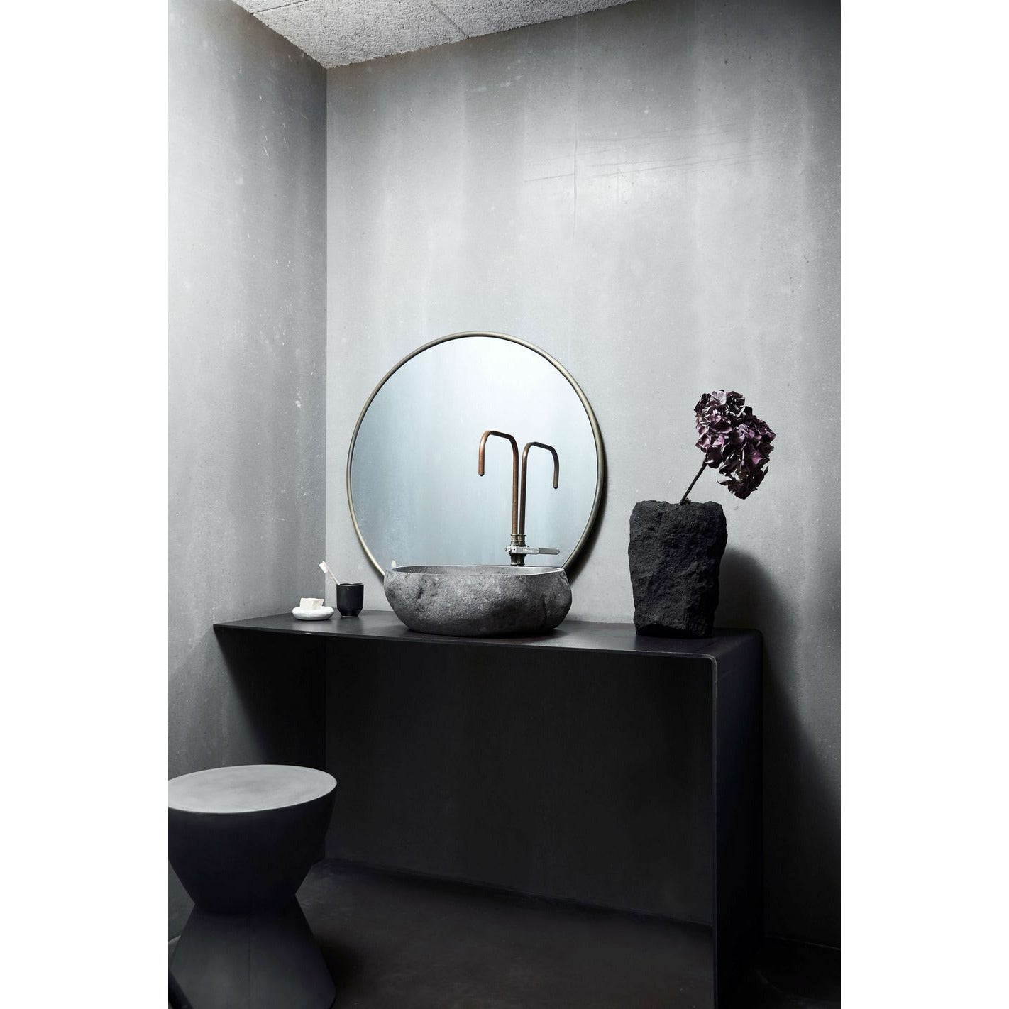 [product_category]-Muubs Copenhagen Wall Mirror Round Brass, 110cm-Muubs-5711973031001-9010000019-MUU-2