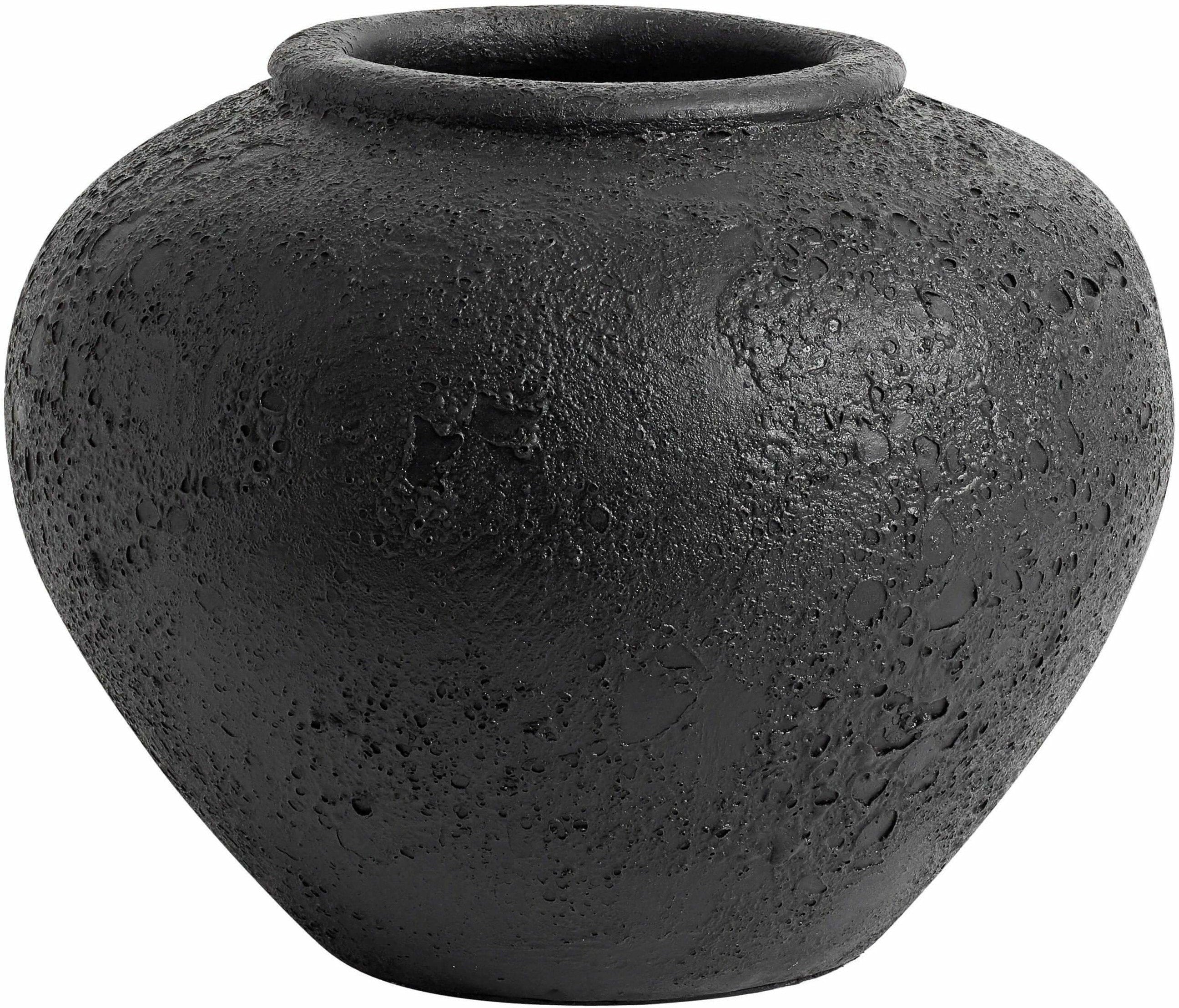 [product_category]-Muubs Luna Vase Black, 26cm-Muubs-5711973608340-8470000119-MUU-1