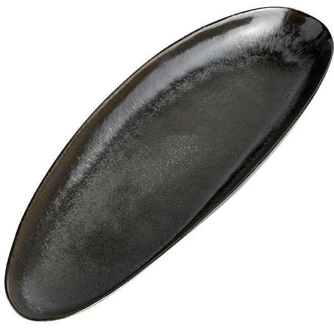 [product_category]-Muubs Mame Serving Plate Oval Coffee, 36,5cm-Muubs-5711973034484-9160000136-MUU-2