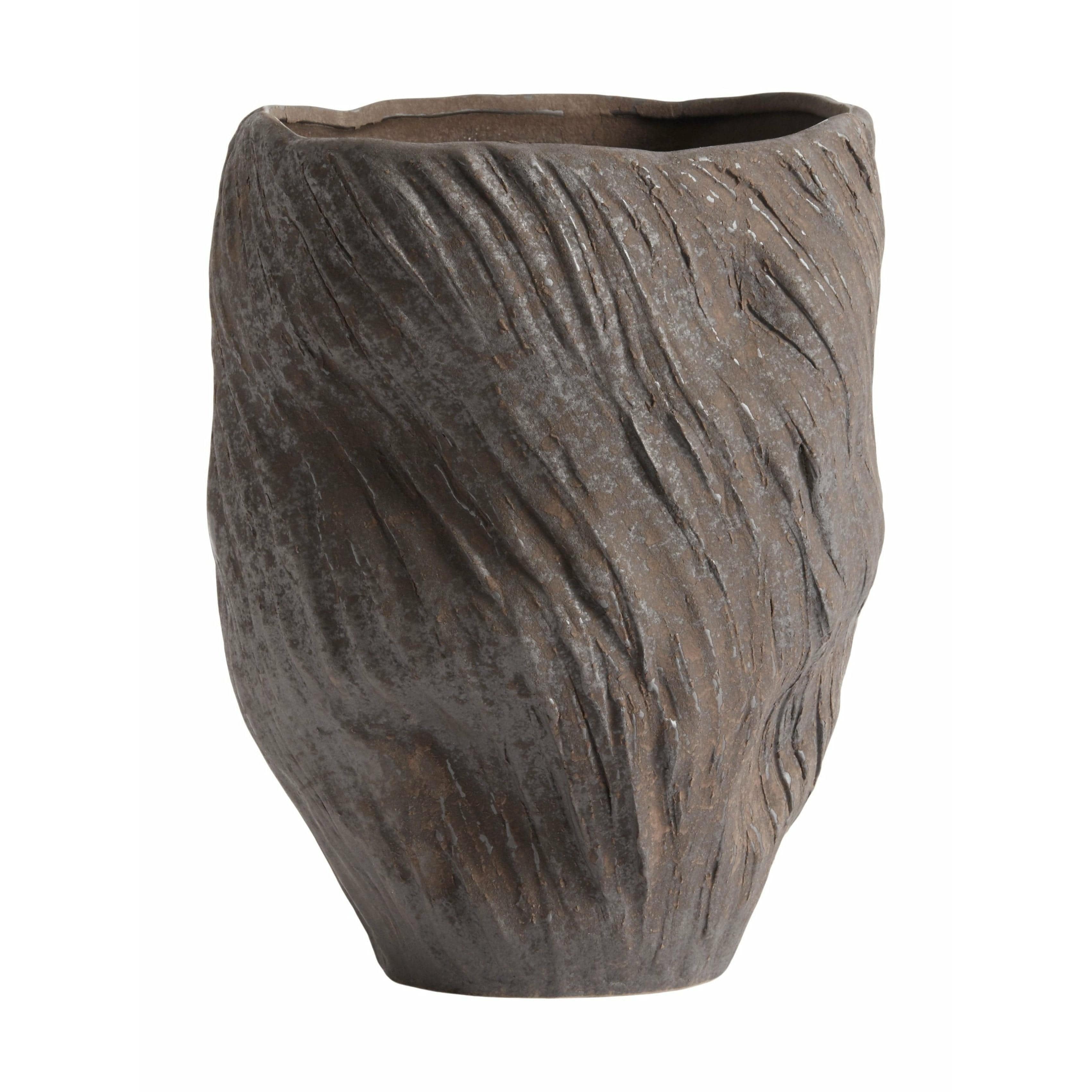 [product_category]-Muubs Mud Vase, Chocolate-Muubs-5713524033793-9490002118-MUU-1