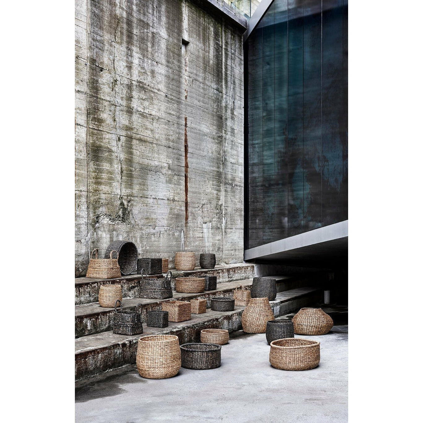 [product_category]-Muubs Shopping Cart Dark Water Hyacinth, 2 Pieces-Muubs-5711973021446-8473010003-MUU-2