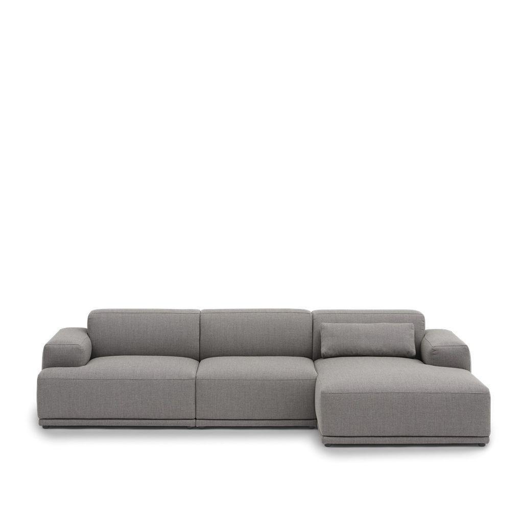 [product_category]-Muuto Connect Soft Modular 3 Seater Sofa Configuration 2, Grey (Re Wool 128)-Muuto-96020-MUU-2