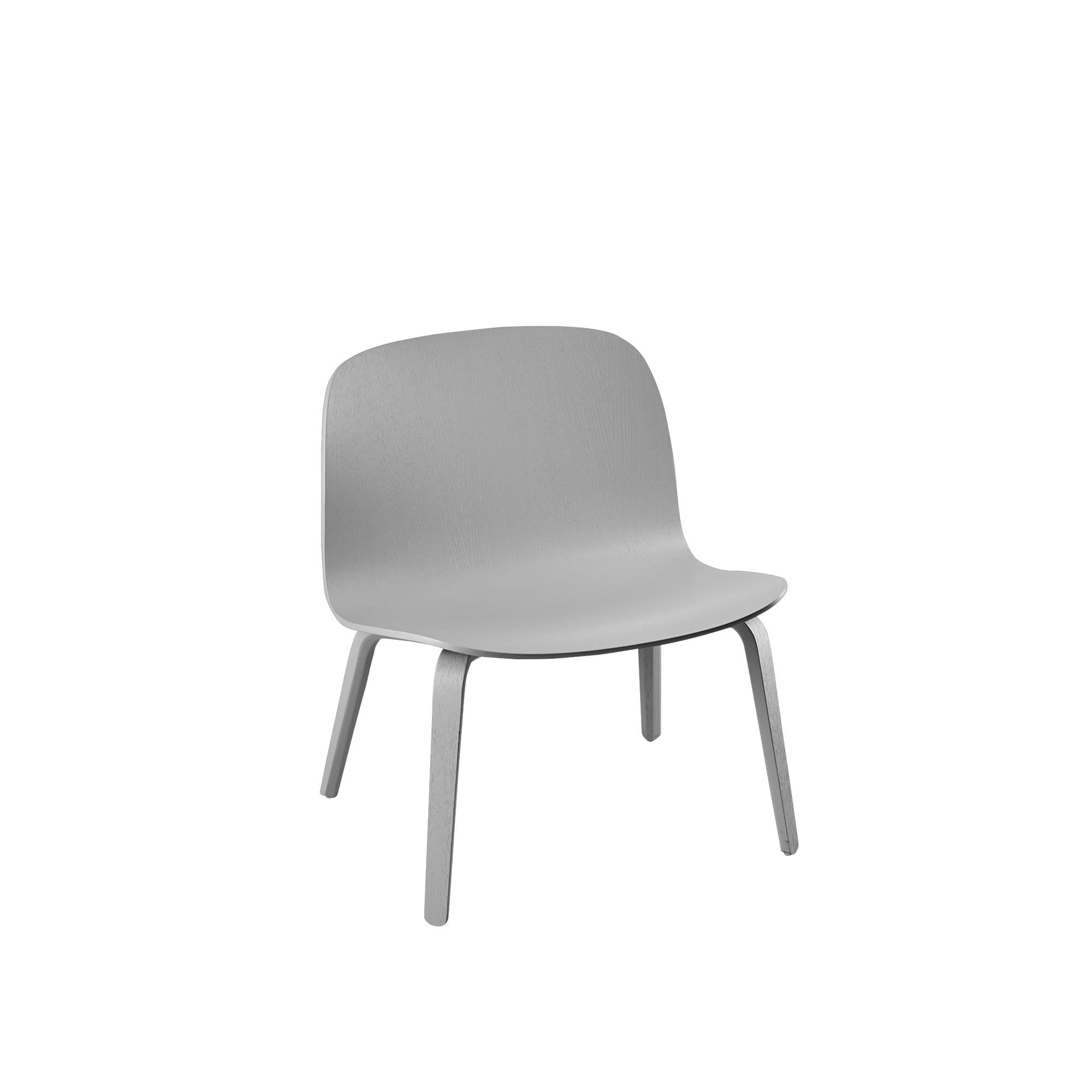 [product_category]-Muuto Visu Lounge Chair Wooden Legs, Wooden Seat, Grey-Muuto-5713294824874-32583-MUU-1