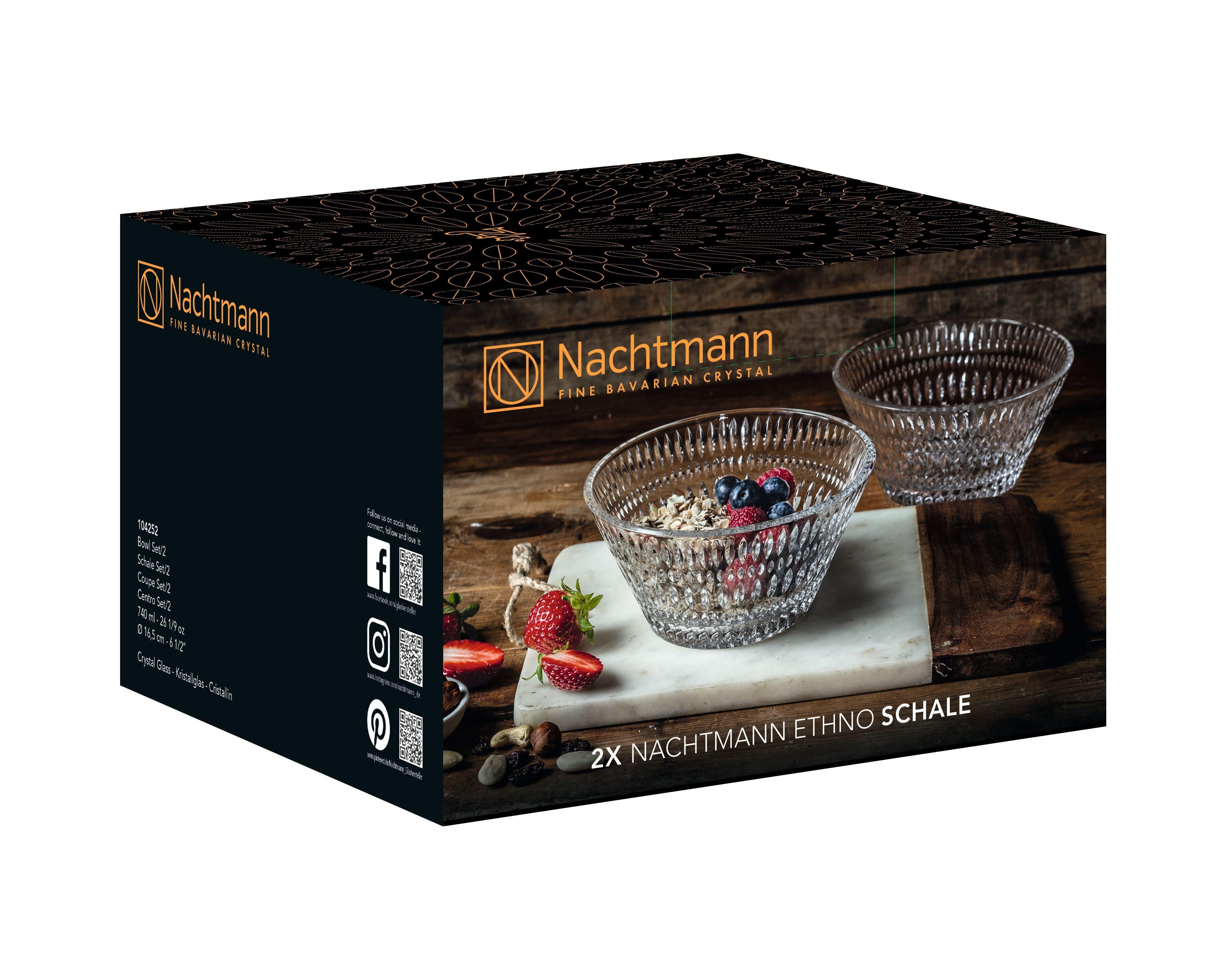 [product_category]-Nachtmann Ethno Bowl, Set Of 2-Nachtmann-4003762294218-104252-NAC-2