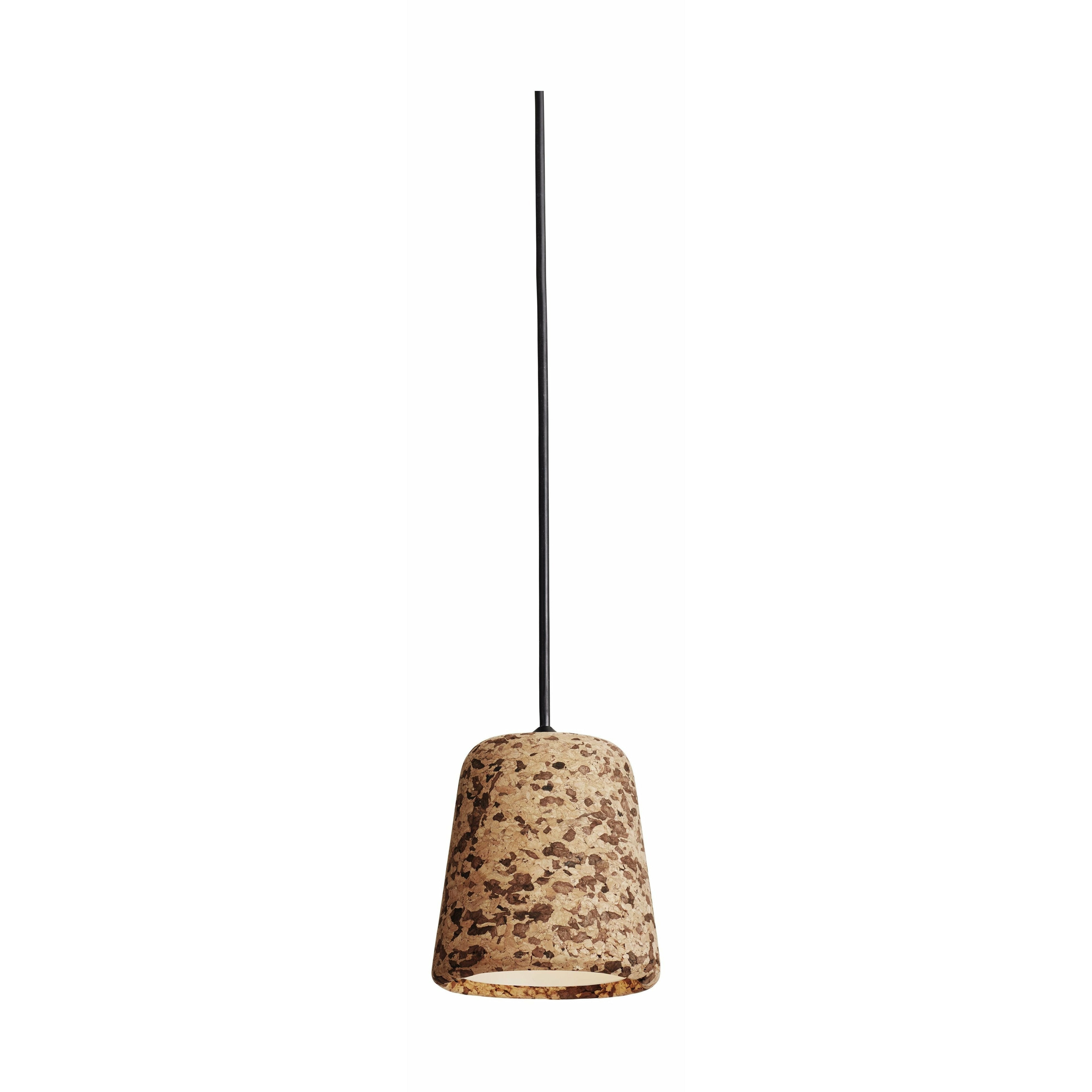 [product_category]-New Works Material Pendant, Mixed Cork/Black Fitting-New Works-5712826201114-20111-NEW-1