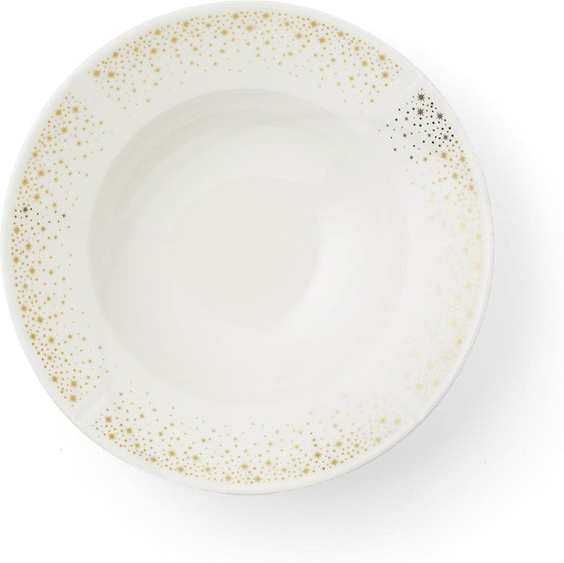 Rosendahl Grand Cru Moments Pastateller ø25 cm, Weiß mit Gold
