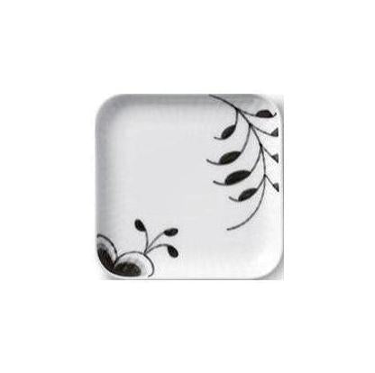 [product_category]-Royal Copenhagen Black Fluted Mega Plate Square, 9cm-Royal Copenhagen-5705140734857-1052398-ROY-1