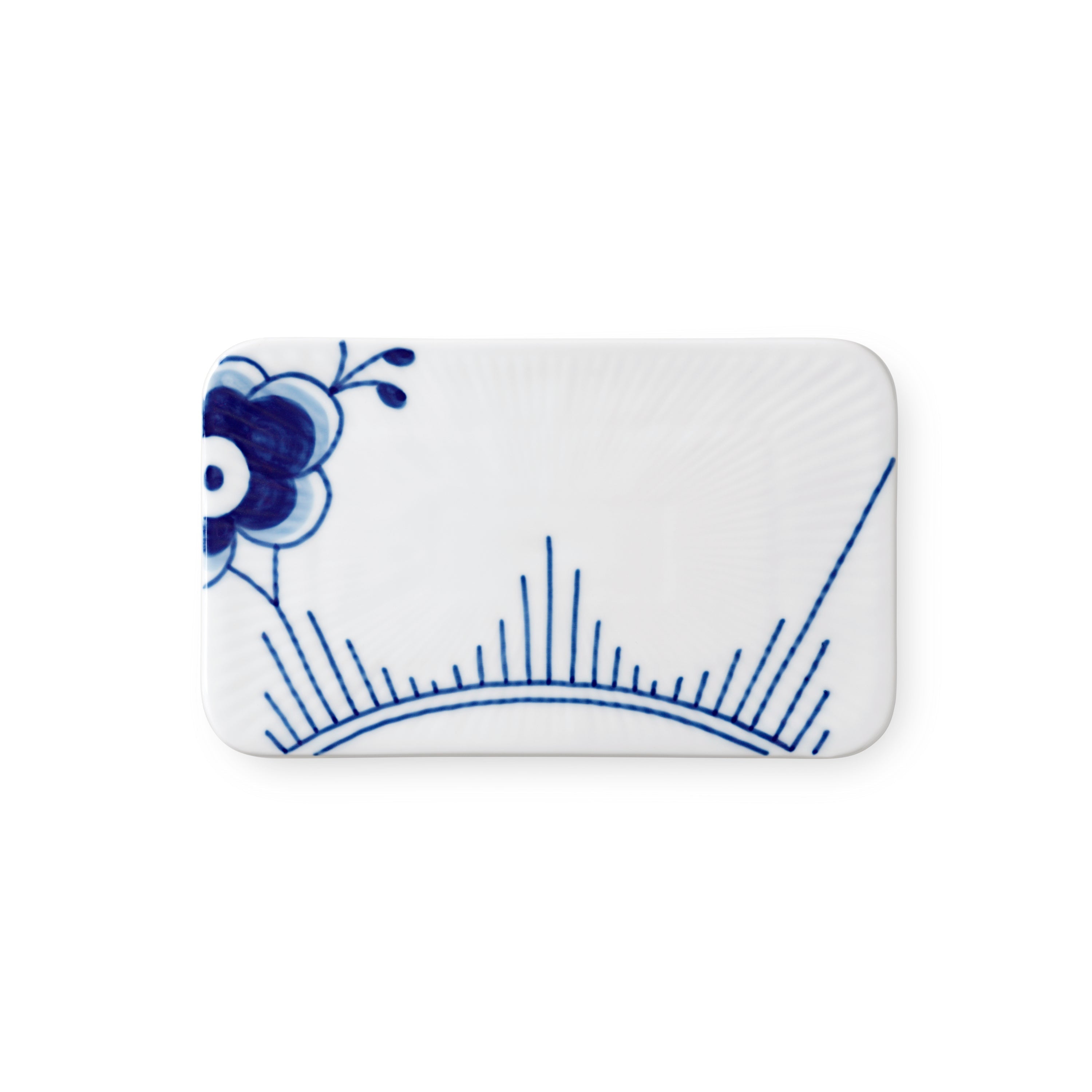 [product_category]-Royal Copenhagen Blue Fluted Mega Butter Board, 15,5 Cm-Royal Copenhagen-5705140739258-1062488-ROY-1