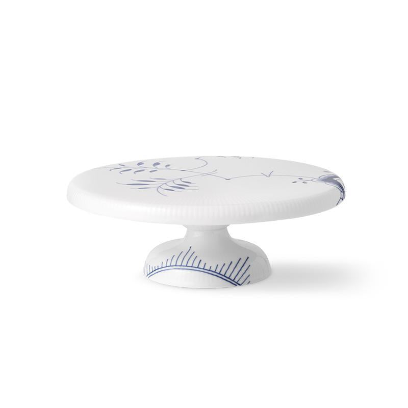 [product_category]-Royal Copenhagen Blue Fluted Mega Serving Plate On Foot, 29,5cm-Royal Copenhagen-5705140734789-1052391-ROY-2