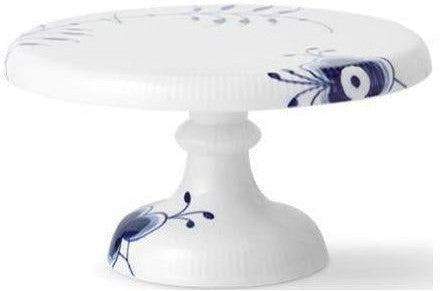 [product_category]-Royal Copenhagen Blue Fluted Mega Serving Platter On Base, 23cm-Royal Copenhagen-5705140734772-1052390-ROY-1