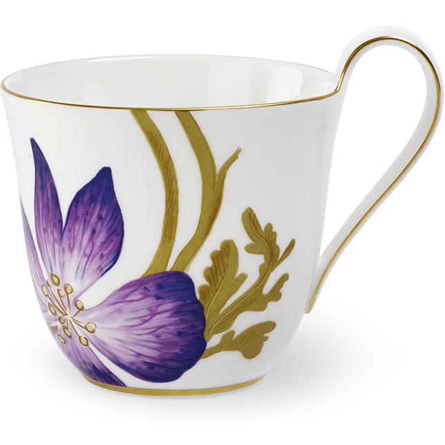 [product_category]-Royal Copenhagen Flora Mug W. High Henkel Pansy, 33cl-Royal Copenhagen-5705140735335-1055294-ROY-1