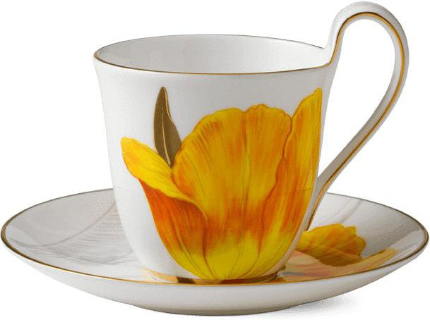 [product_category]-Royal Copenhagen Flora Mug With Saucer Tulip, 27cl-Royal Copenhagen-5705140706236-1017531-ROY-1