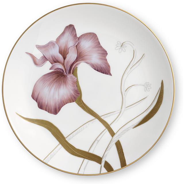 [product_category]-Royal Copenhagen Flora Plate Iris, 19cm-Royal Copenhagen-5705140736196-1056863-ROY-1