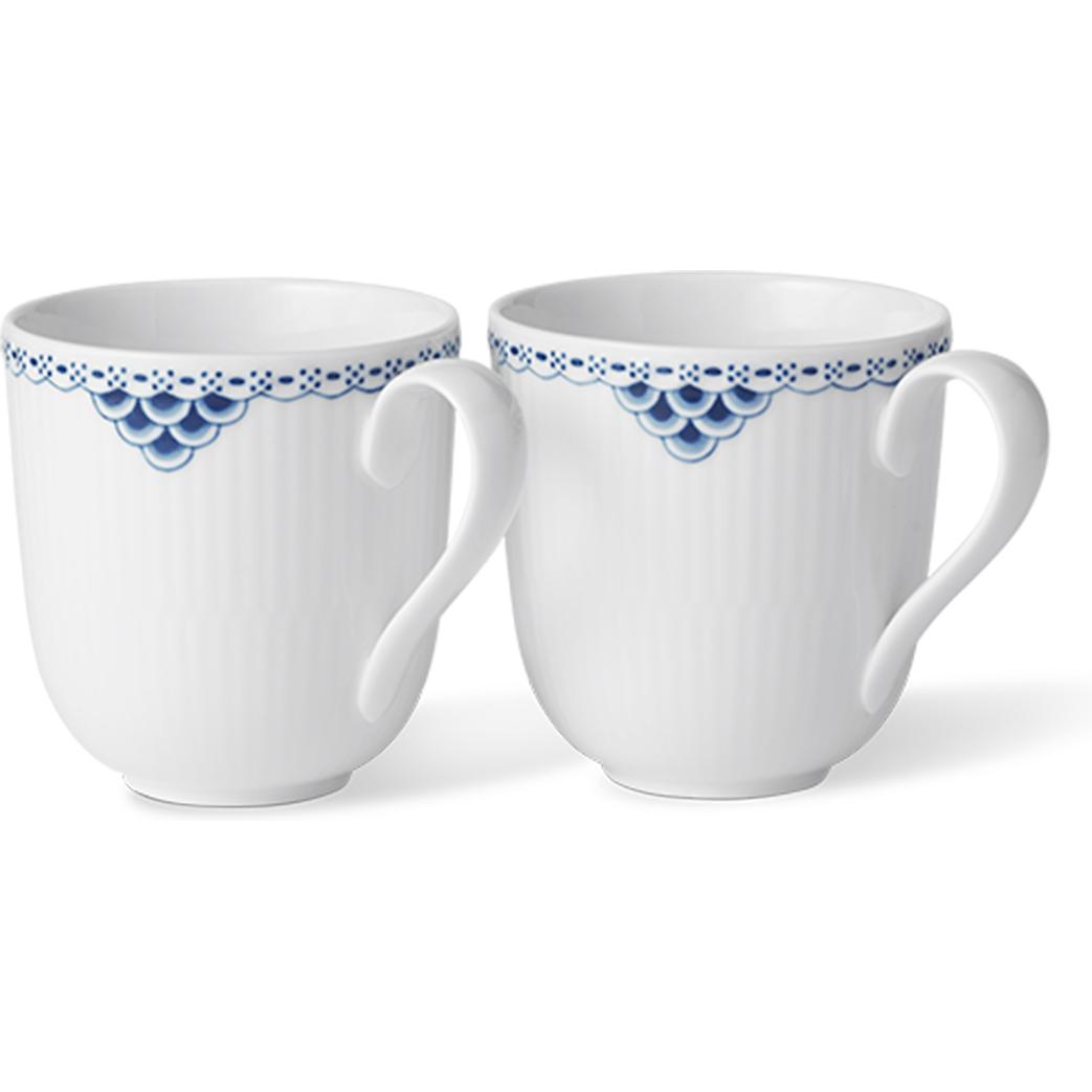 [product_category]-Royal Copenhagen Princess Mug 37cl, 2pcs.-Royal Copenhagen-5705140735281-1055289-ROY-1