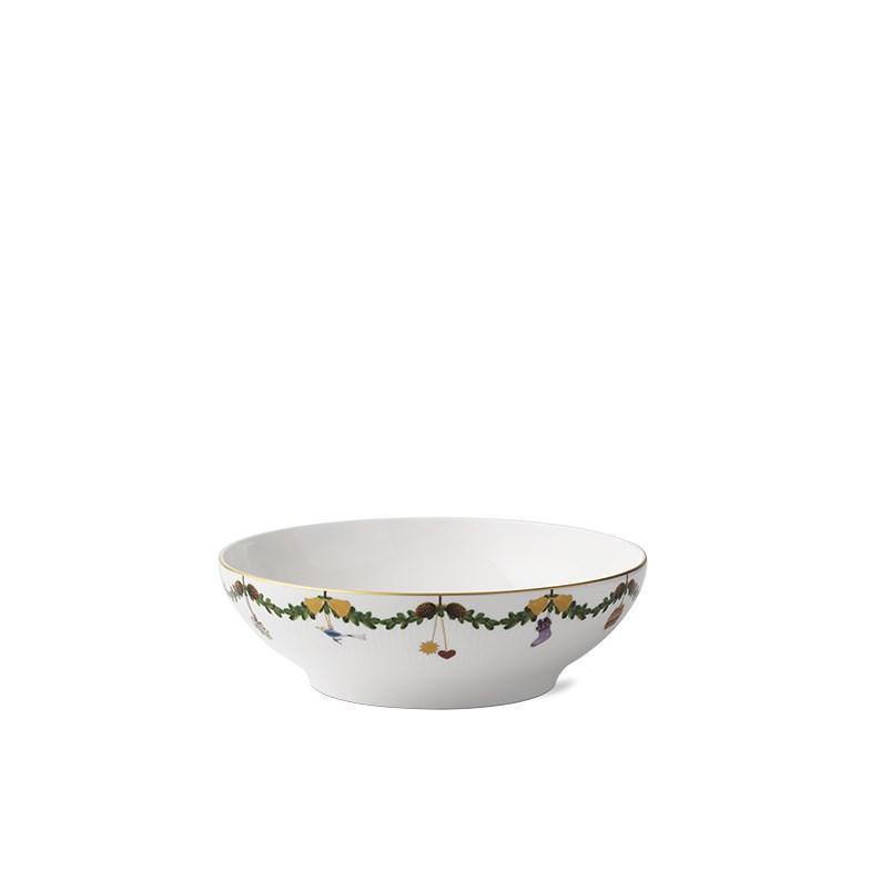 [product_category]-Royal Copenhagen Star Fluted Christmas Bowl, 220cl-Royal Copenhagen-5705140732631-1026460-ROY-2