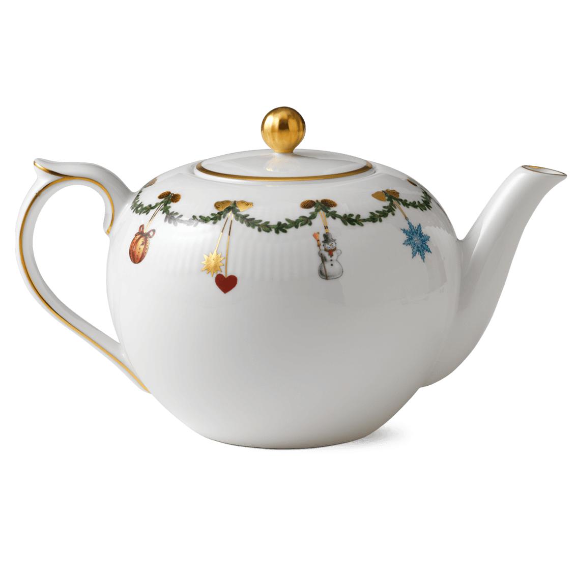 [product_category]-Royal Copenhagen Star Fluted Christmas Teapot-Royal Copenhagen-5705140720973-1016965-ROY-2