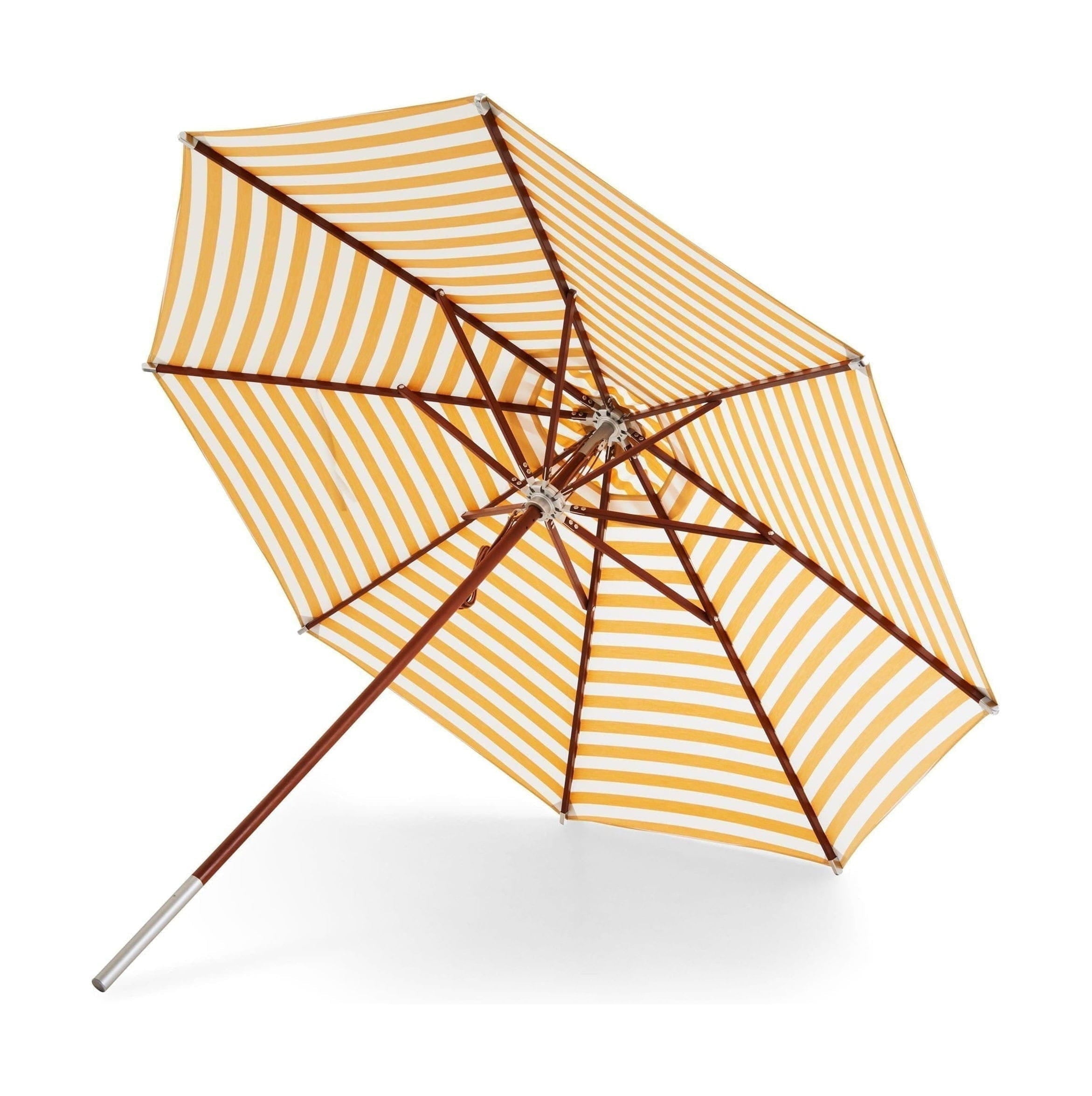 [product_category]-Skagerak Atlantis Parasol ø330 Cm, Golden Yellow Stripes-Skagerak-5706420108818-1910092-SKA-1