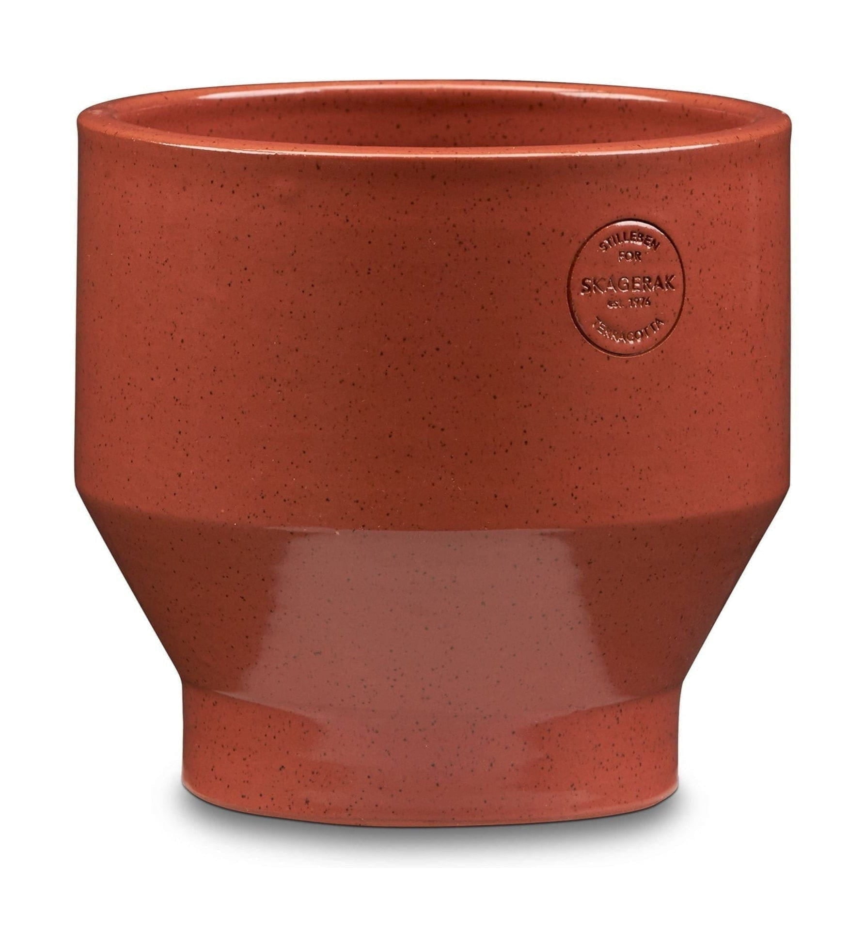 [product_category]-Skagerak Edge Flowerpot ø25 Cm, Terracotta-Skagerak-5706420108955-1810430-SKA-1