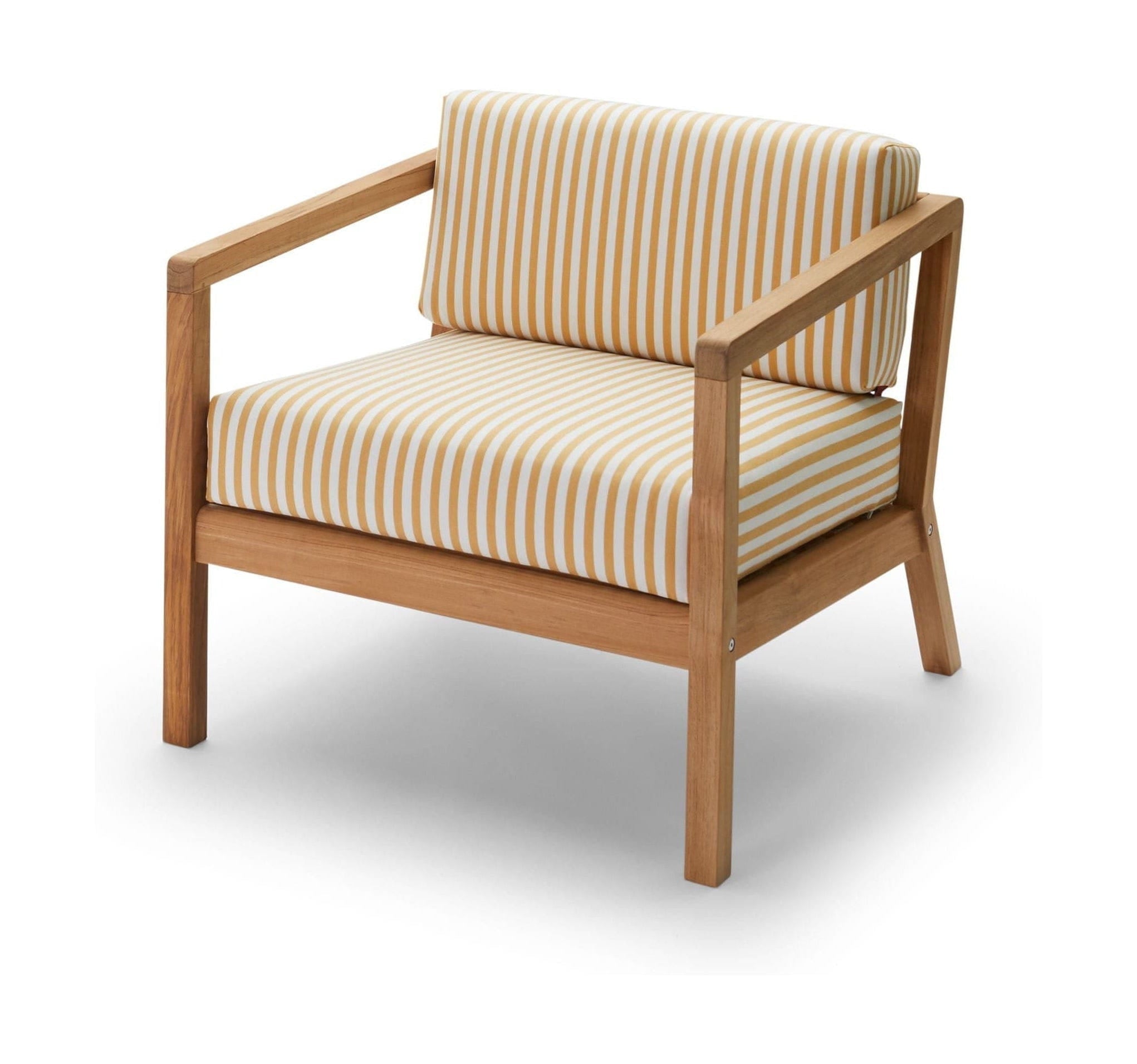 [product_category]-Skagerak Virkelyst Armchair, Golden Yellow Stripe-Skagerak-5706420102748-1505882-SKA-1