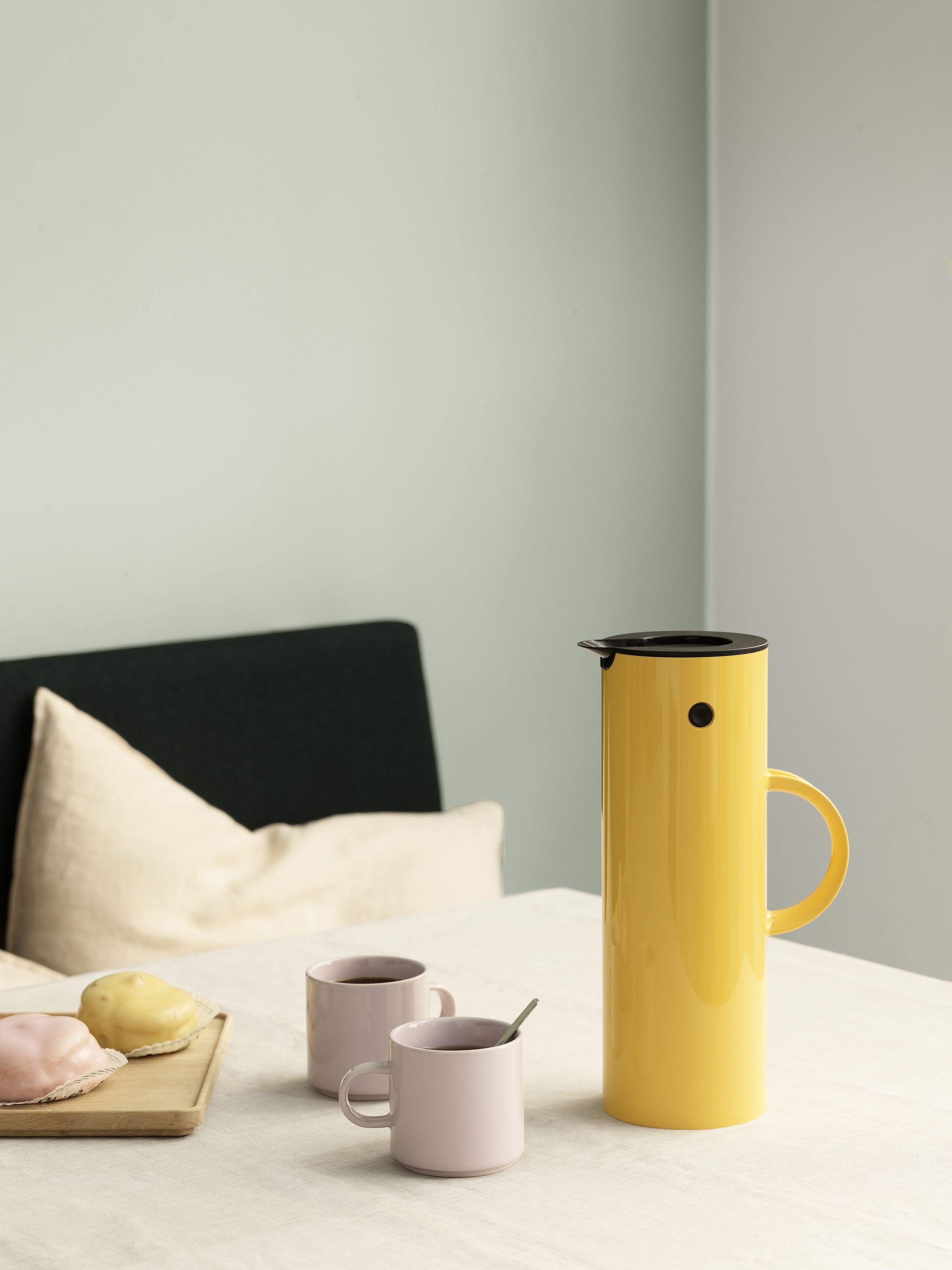 [product_category]-Stelton Em77 Vacuum Jug 1 L, Poppy Yellow-Stelton-5709846014435-983-STE-2