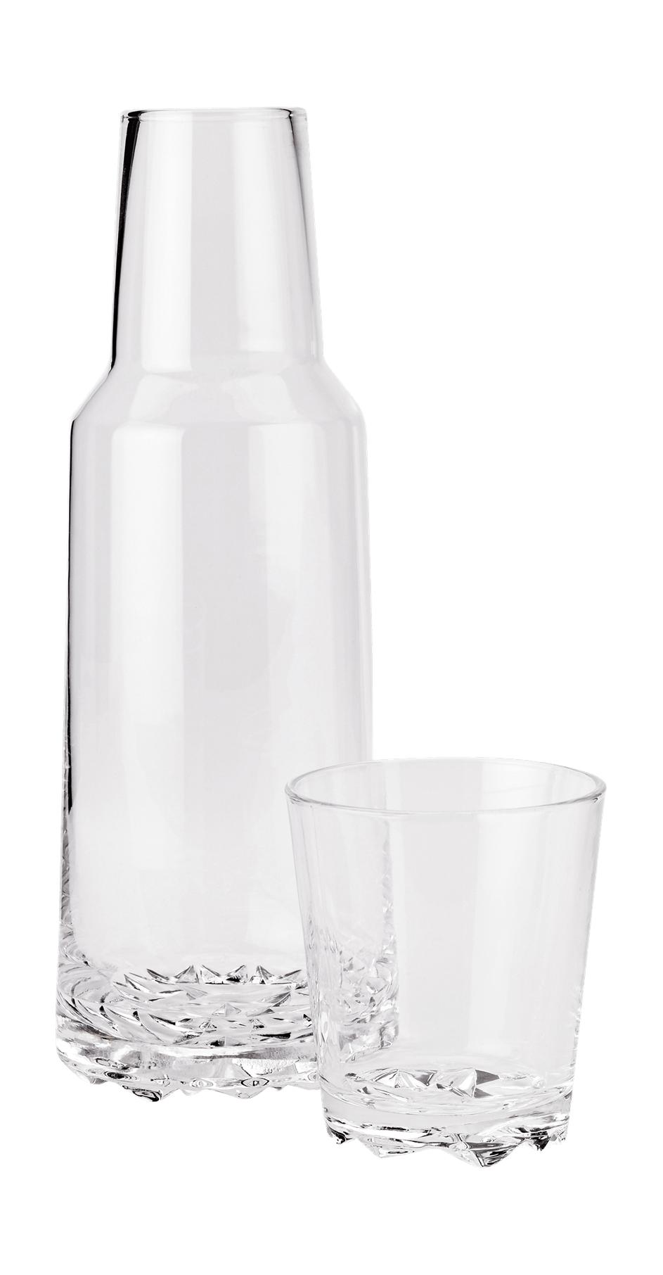 [product_category]-Stelton Glacier Carafe With Glass 1 L-Stelton-5709846026964-641-STE-1