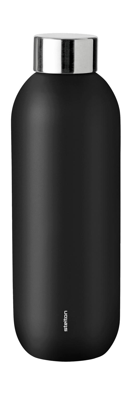 [product_category]-Stelton Keep Cool Termo Bottle 0,6 L, Black-Stelton-5709846026575-355-3-STE-1