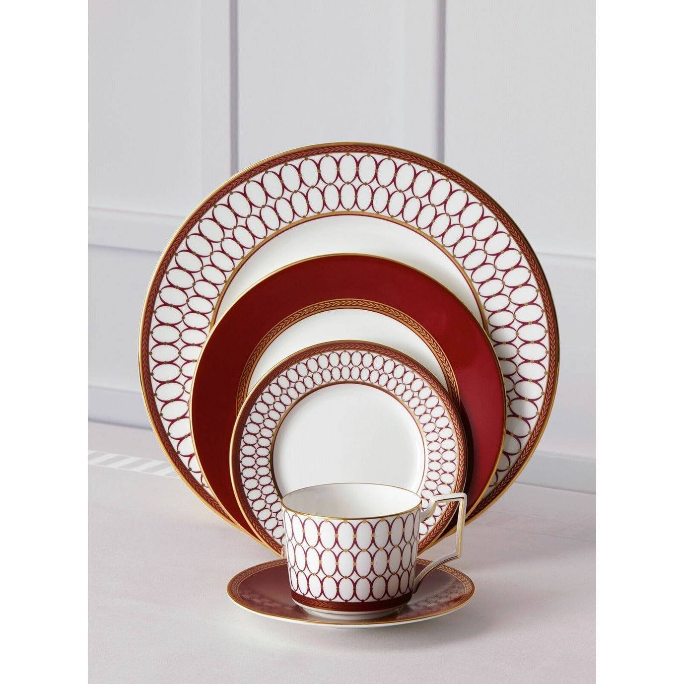 [product_category]-Wedgwood Renaissance Red Plate, 20 Cm-Wedgwood-701587007511-40000614-WED-2