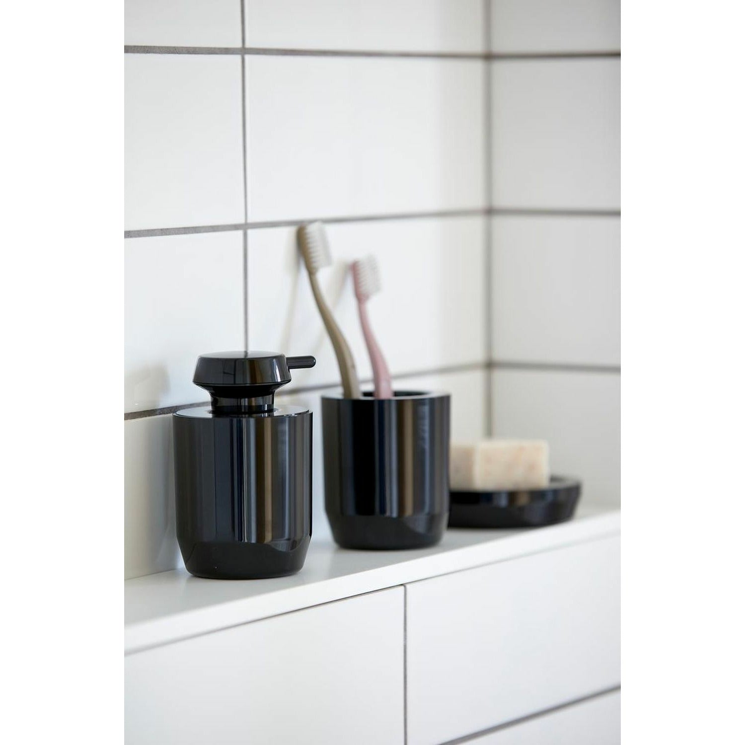 [product_category]-Zone Denmark Suii Toothbrush Cup 0,2 L, Black-Zone Denmark-5722003321825-332182-ZON-2